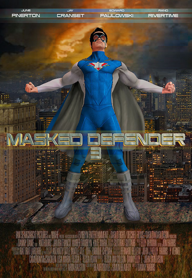 superhero poster